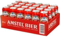 Amstel tray met 24 blikjes á 0,50 liter